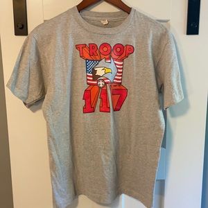 Vintage Boy Scouts Troop 117 tshirt